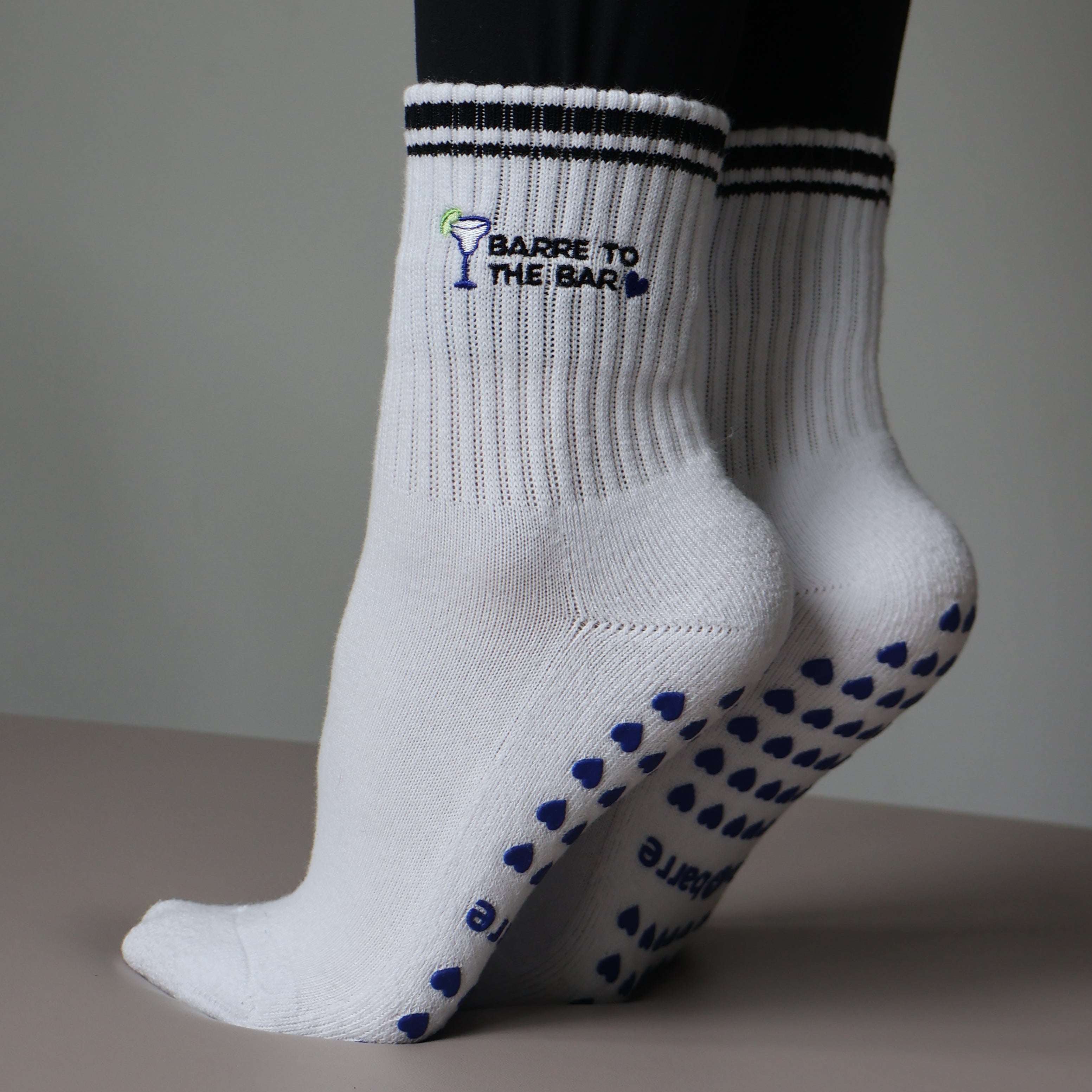Barre to the bar grip socks for barre