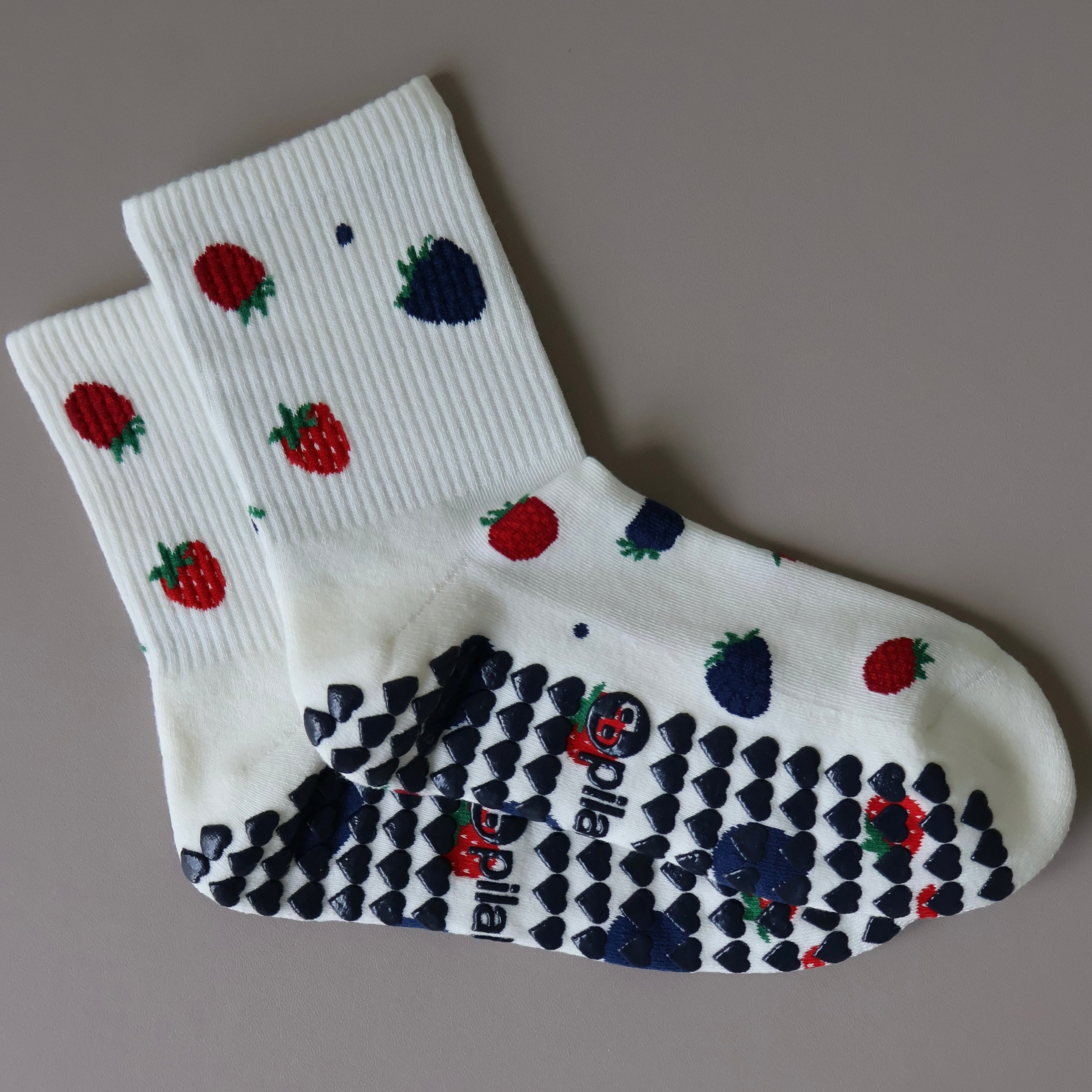 Berries & Cream Grip Socks