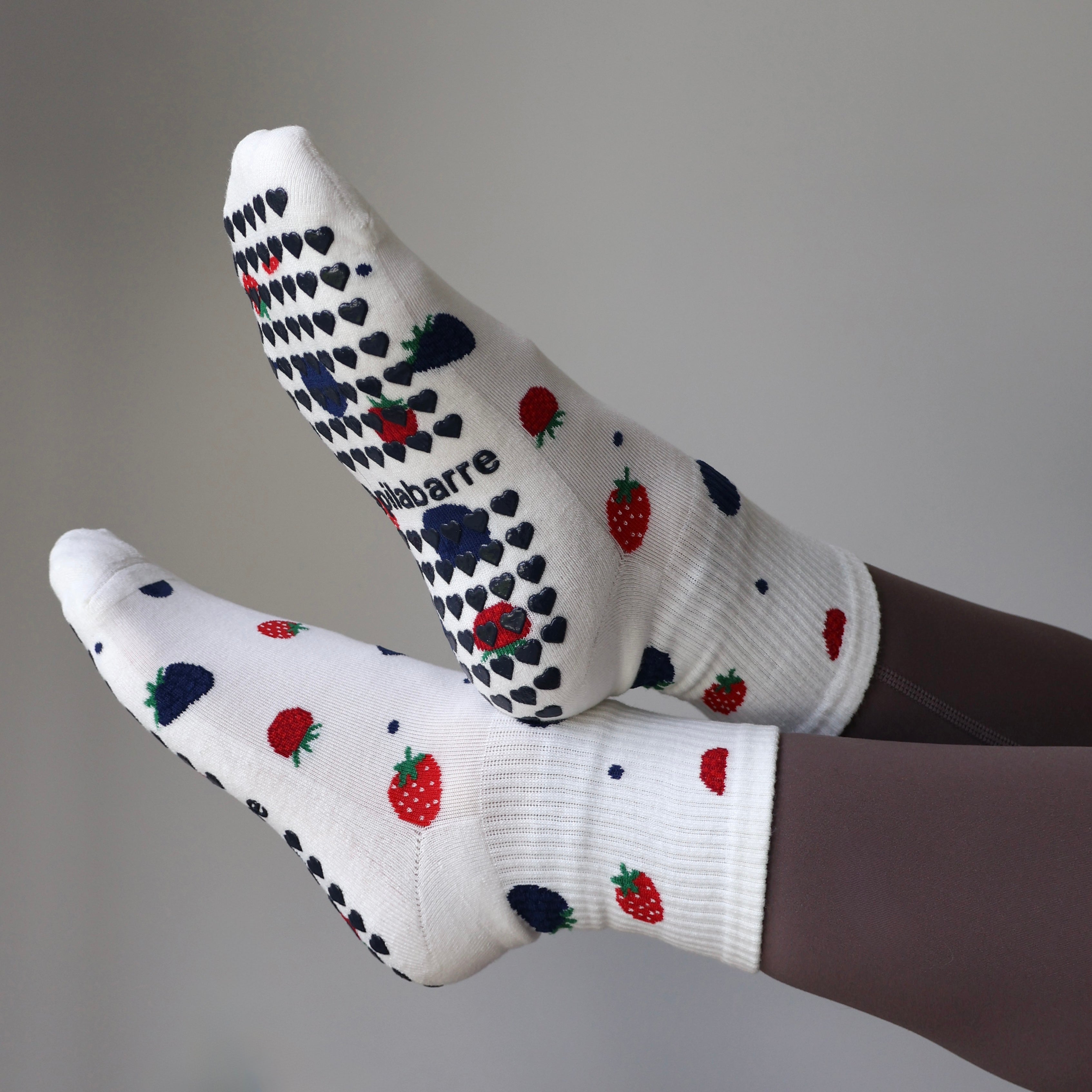 Berries & Cream Grip Socks