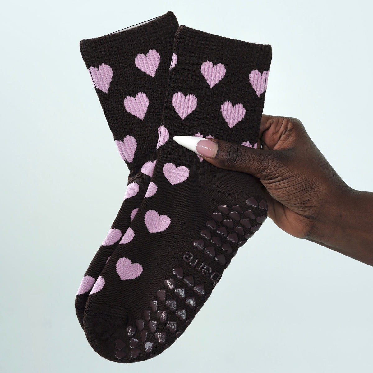 Cocoa Heart barre Socks 2