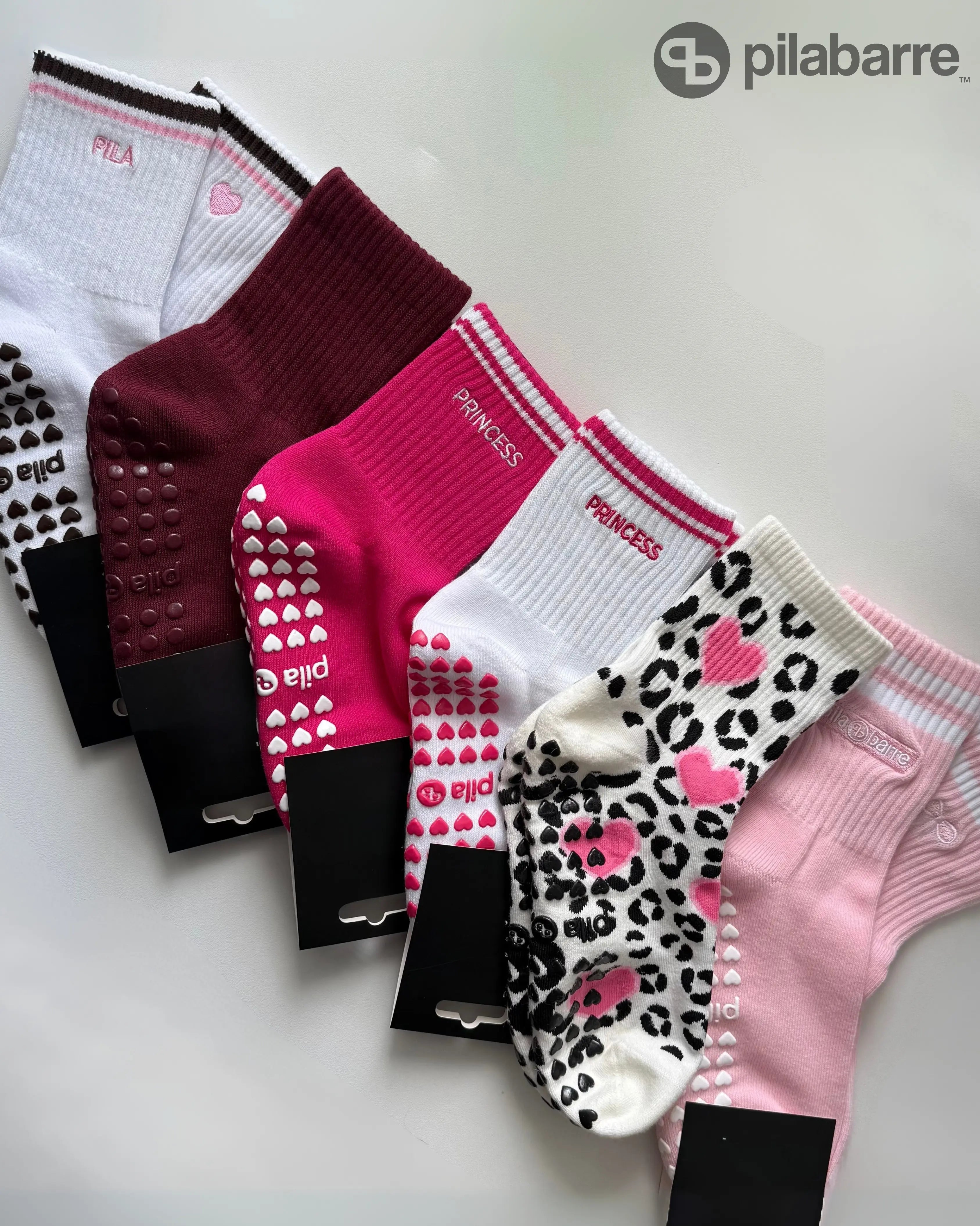 Girly Girl Grip Sock Bundle Pila-Barre