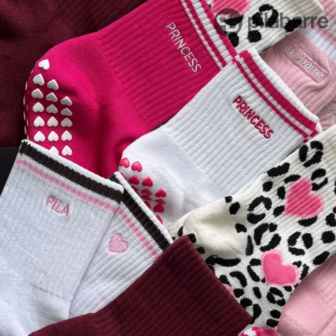 Girly Girl Grip Sock Bundle Pila-Barre