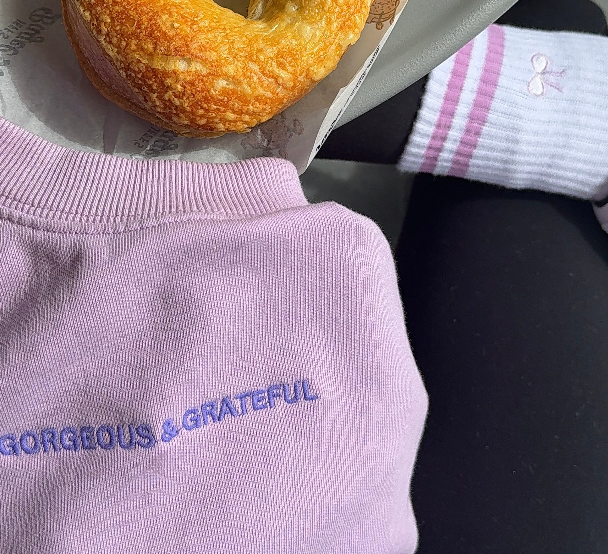 Gorgeous & Grateful Crewneck + Sock Set