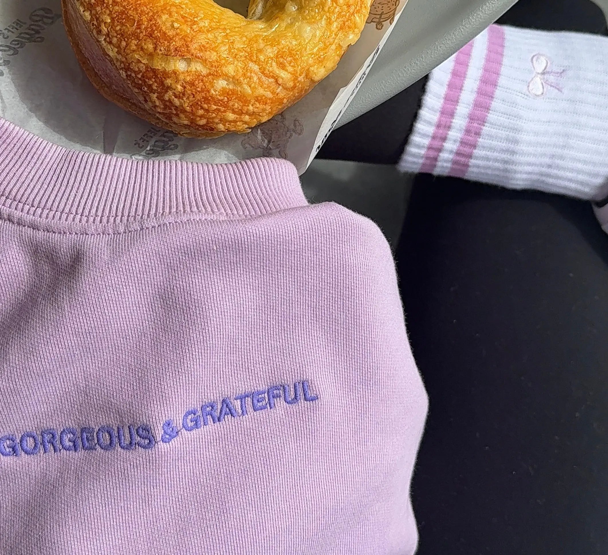 Gorgeous & Grateful Crewneck + Sock Set crewneck Pila-Barre Pila-Barre Gorgeous & Grateful Crewneck + Sock Set