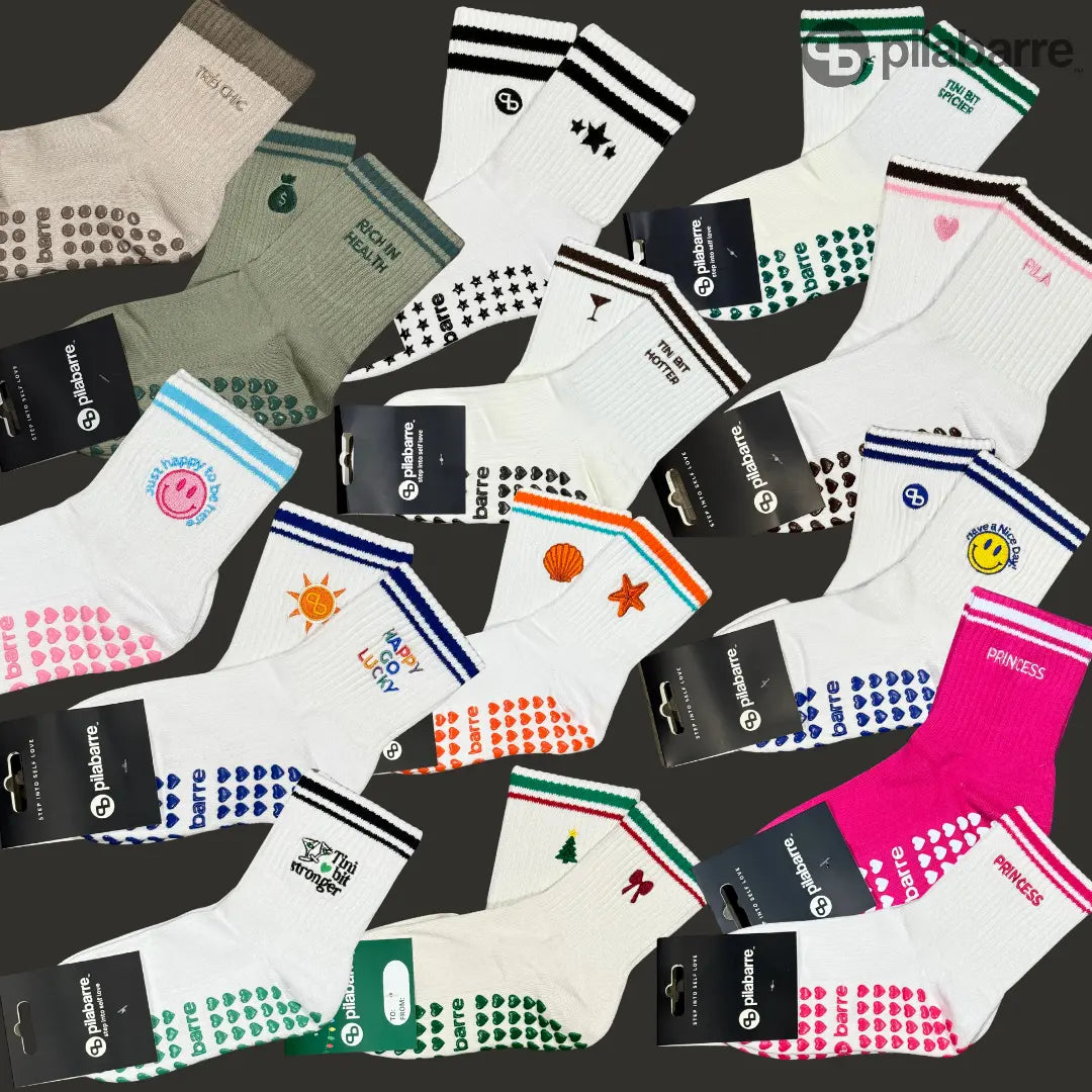 Grip Sock Stocking Stuffer Bundle (14 Pairs) Pila-Barre