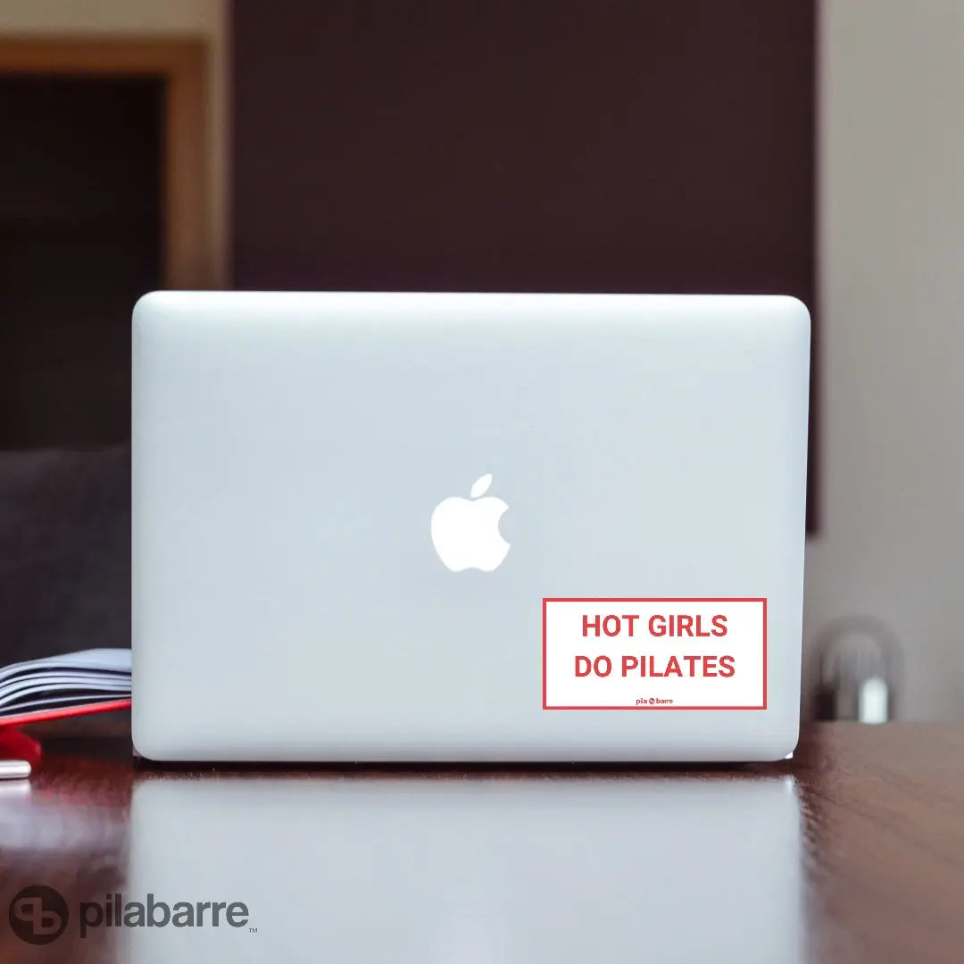 HOT GIRLS DO PILATES Sticker  My Store Pila-Barre 