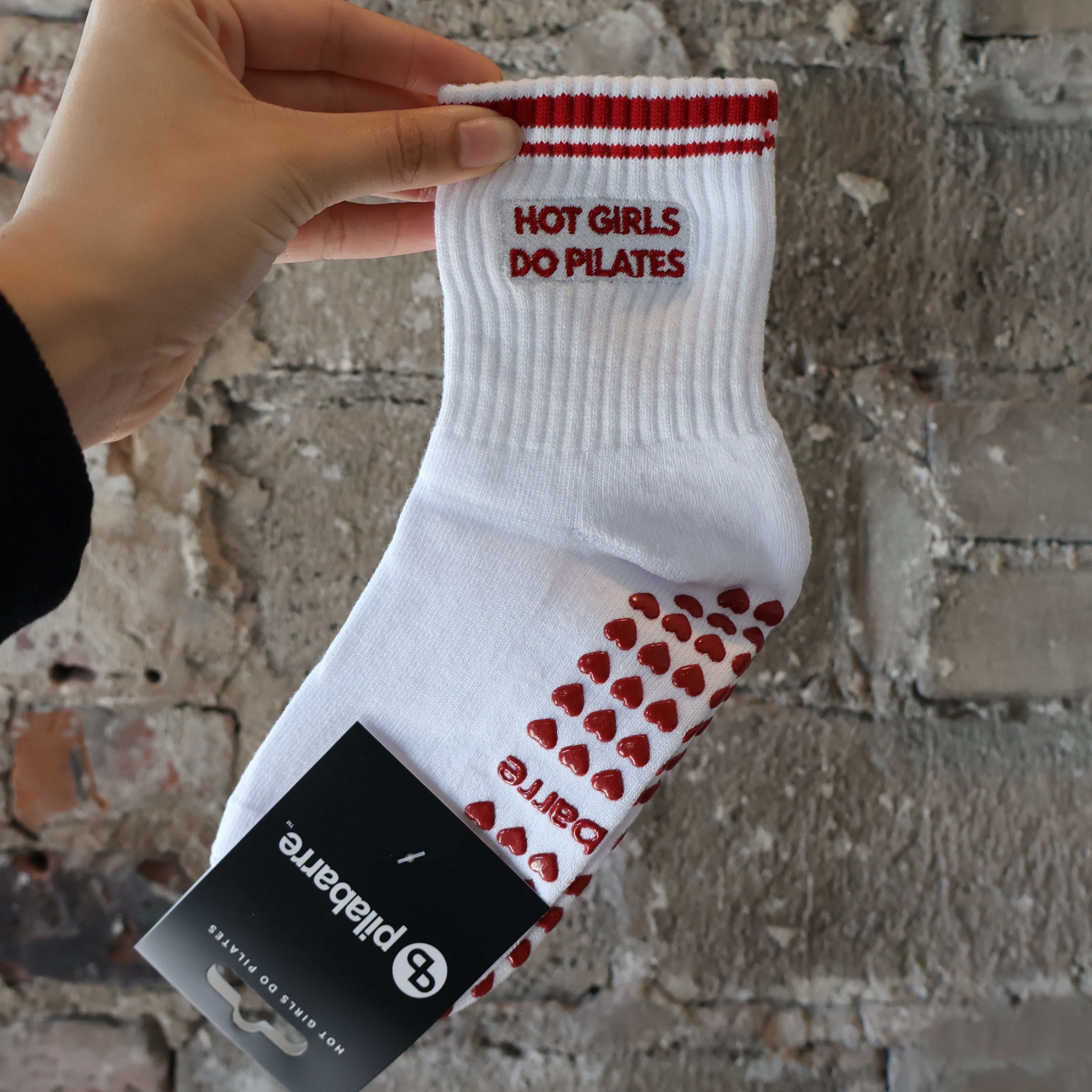 HOT GIRLS DO PILATES SOCKS - PILAARRE GRIP SOCKS