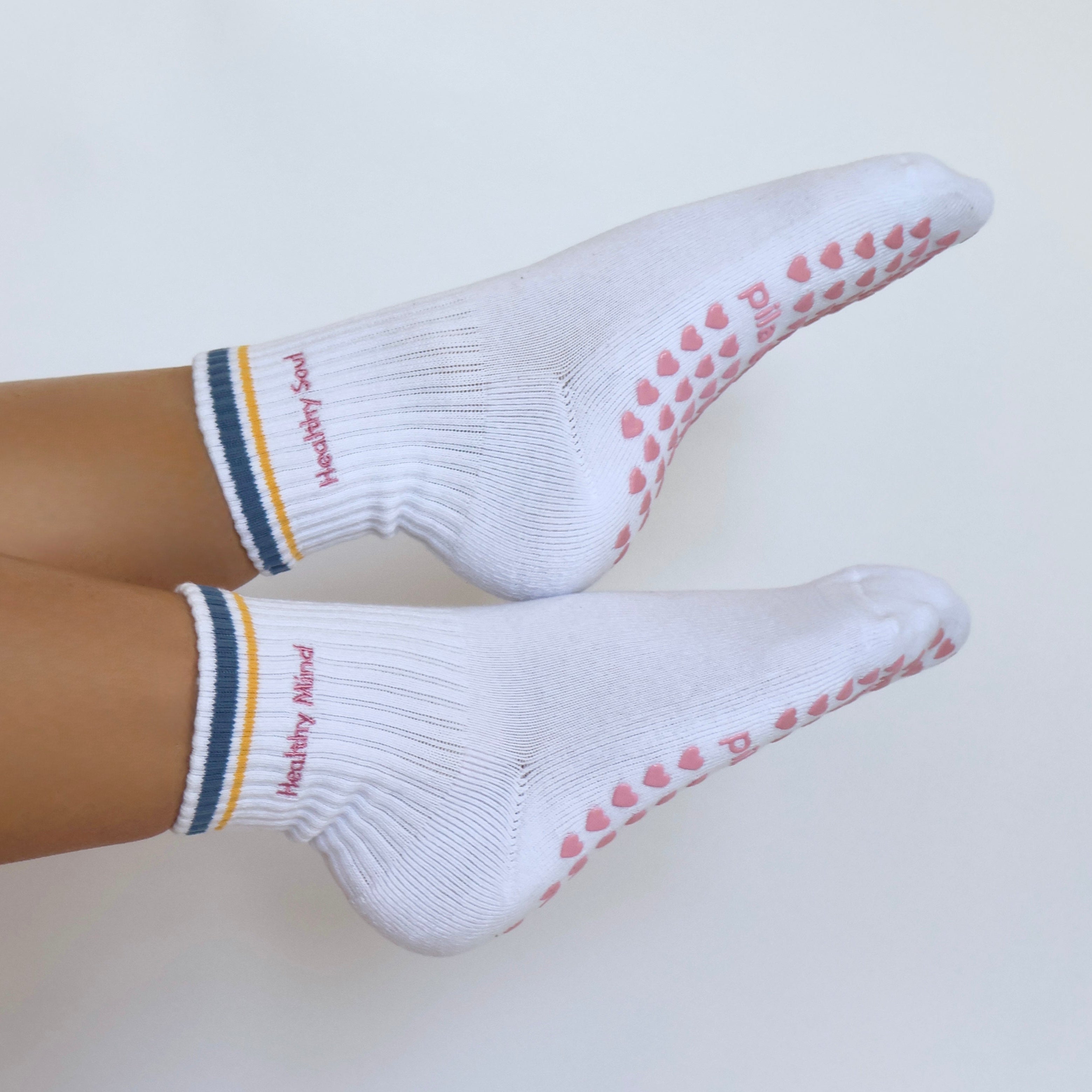 Healthy Mind + Healthy Soul Grip Socks