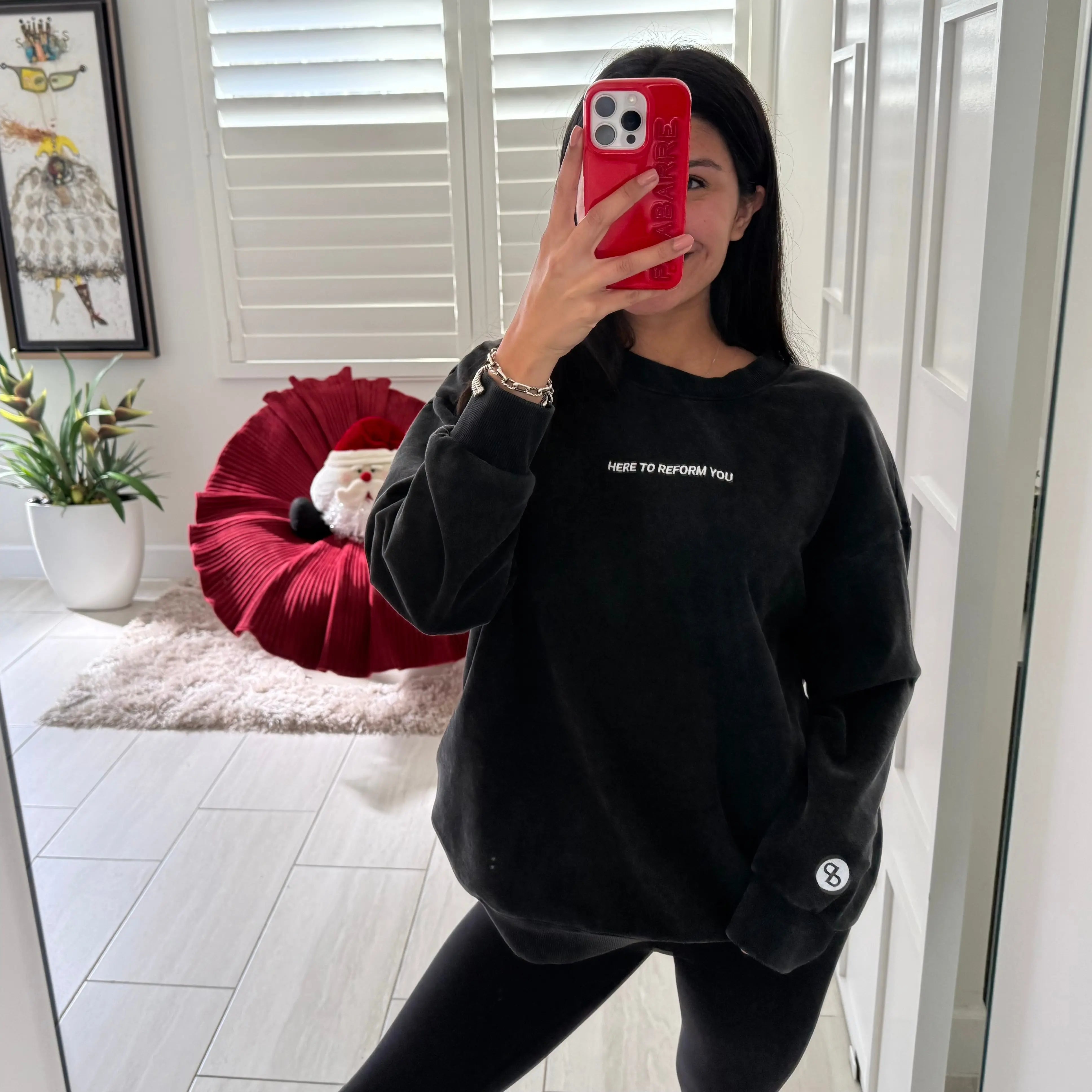 Here To Reform You Crewneck crewneck Pila-Barre Pila-Barre 
