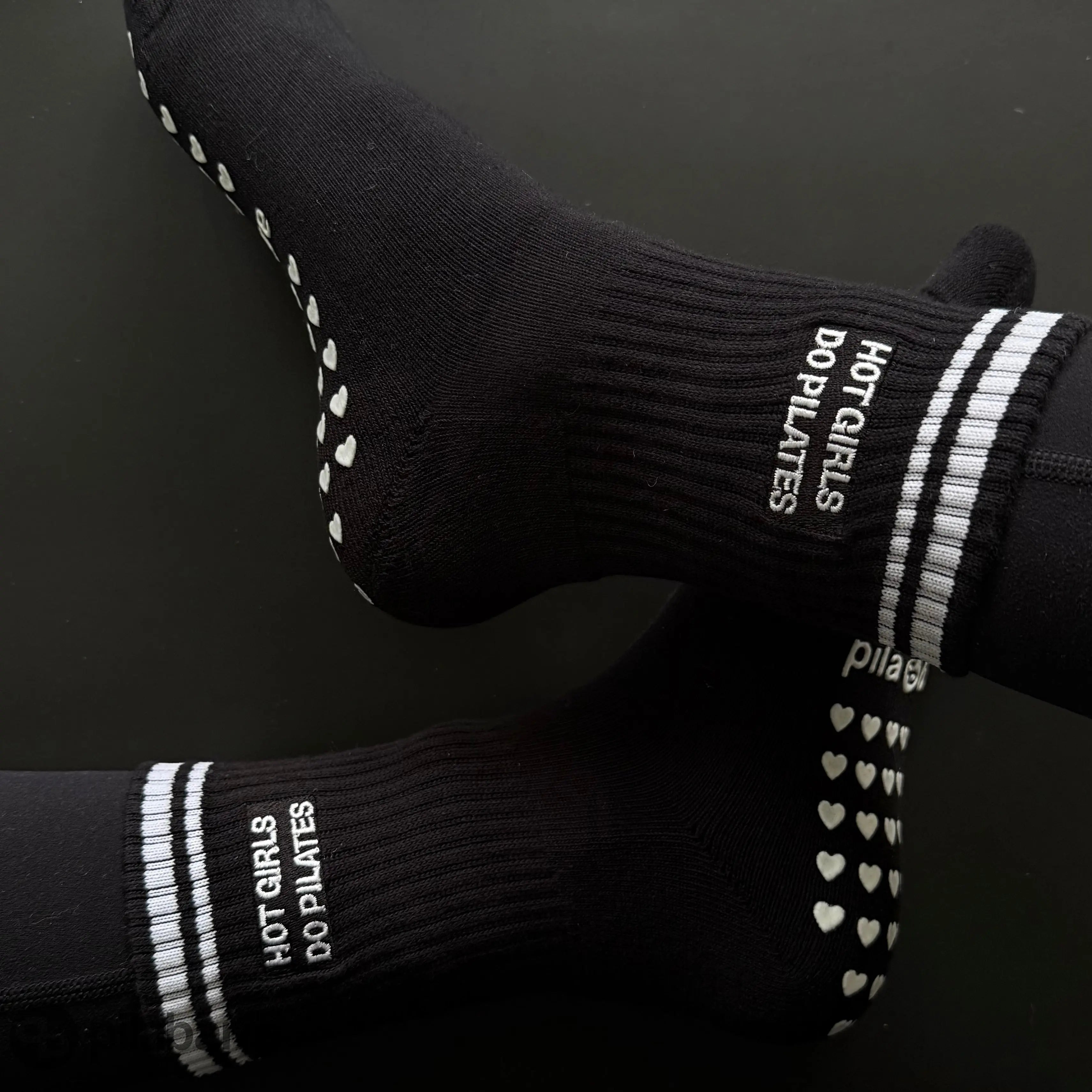 Hot Girls Do Pilates 3-Pack Grip Socks Bundle Socks Pila-Barre Pila-Barre Hot Girls Do Pilates 3-Pack Grip Socks Bundle