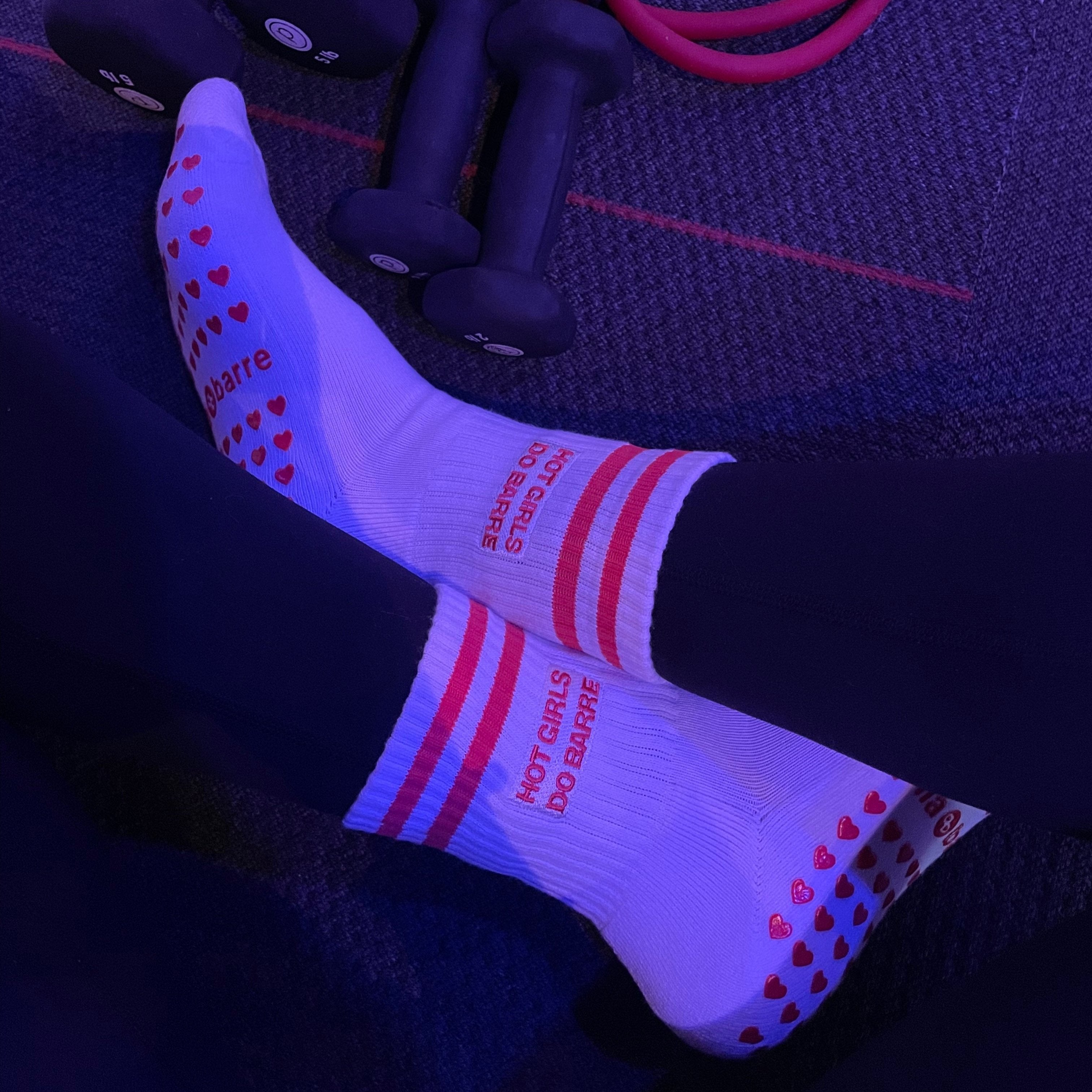 Hot Girls Do BARRE Sock