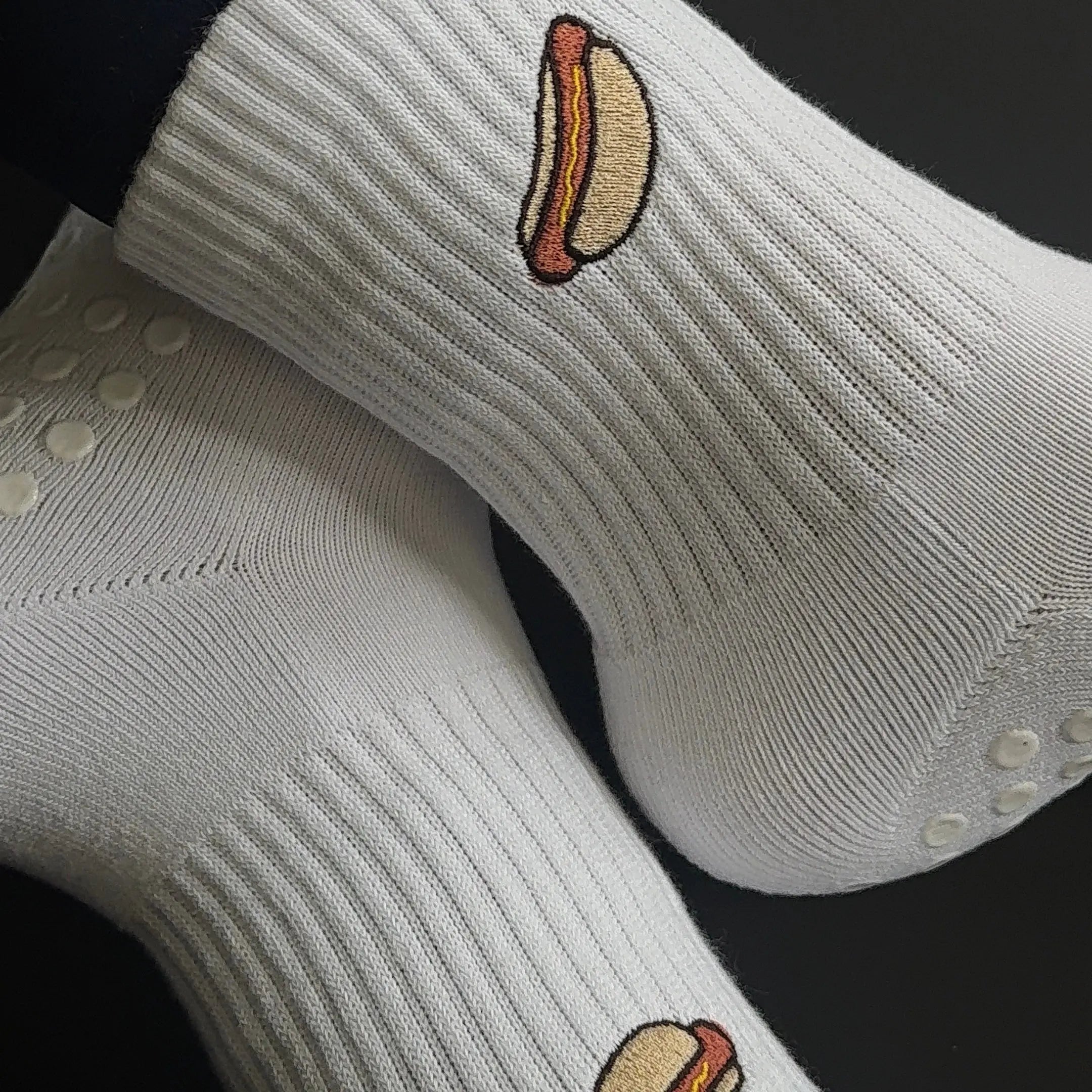 Hotdog Grip Socks Socks My Store Pila-Barre Hotdog Grip Socks