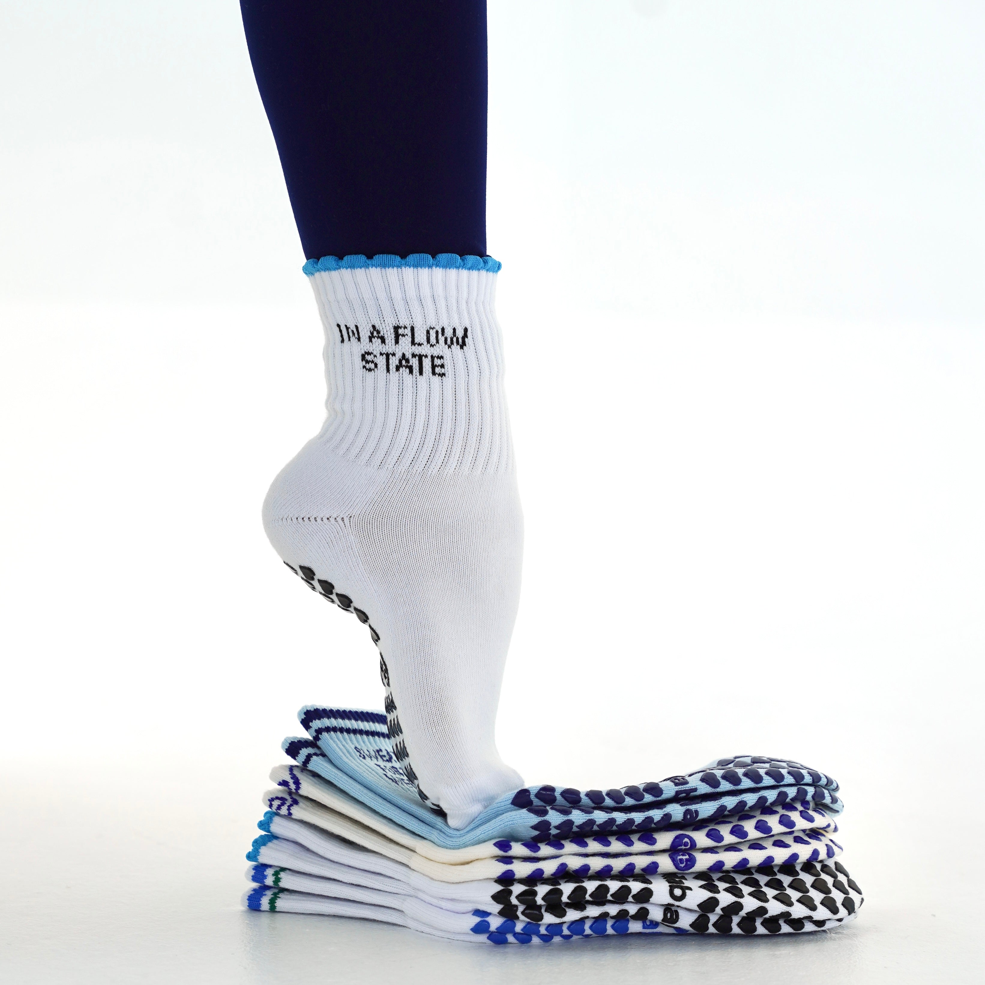 In a flow state grip socks - pilates socks