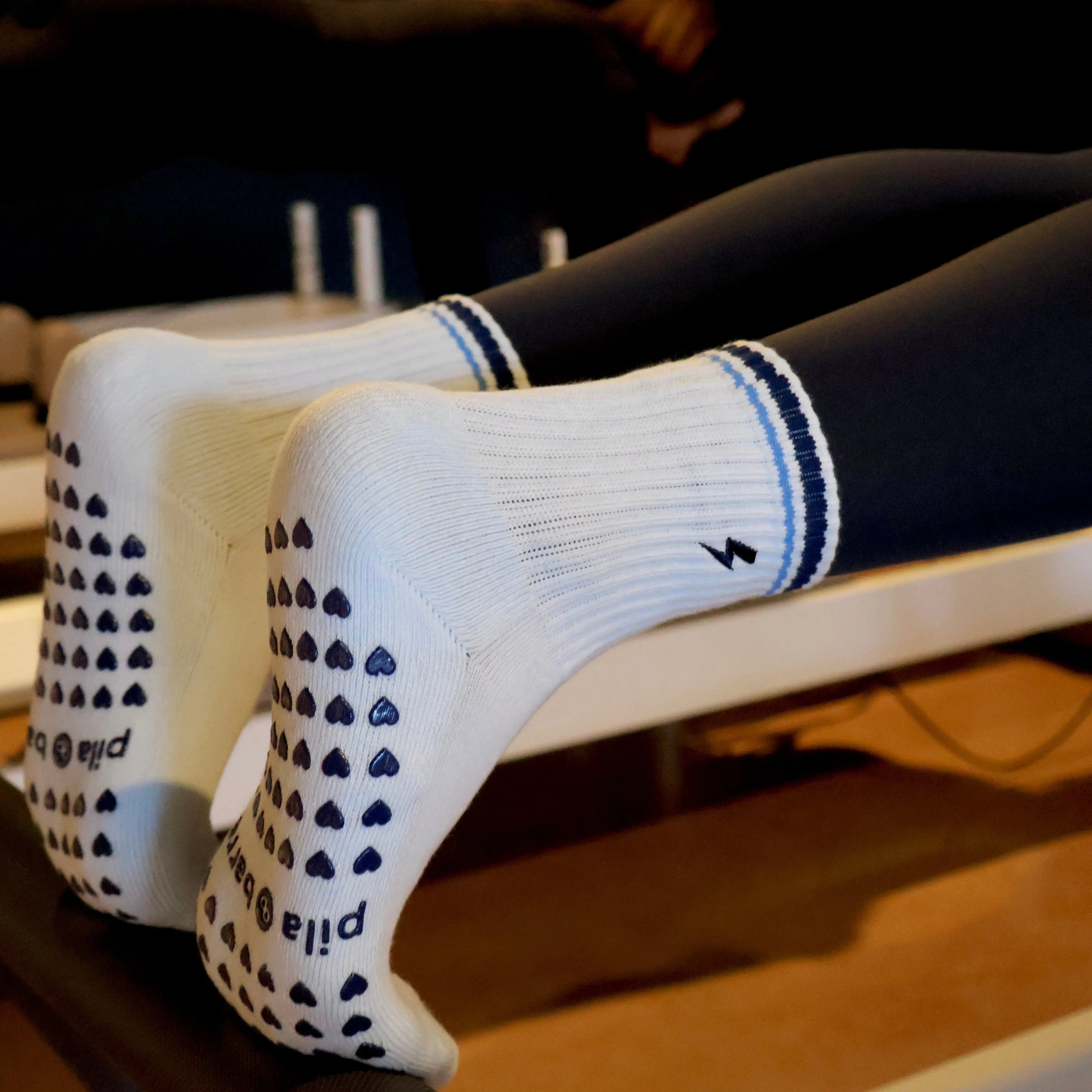 LIGHTNING BOLT REFORMER PILATES SOCKS
