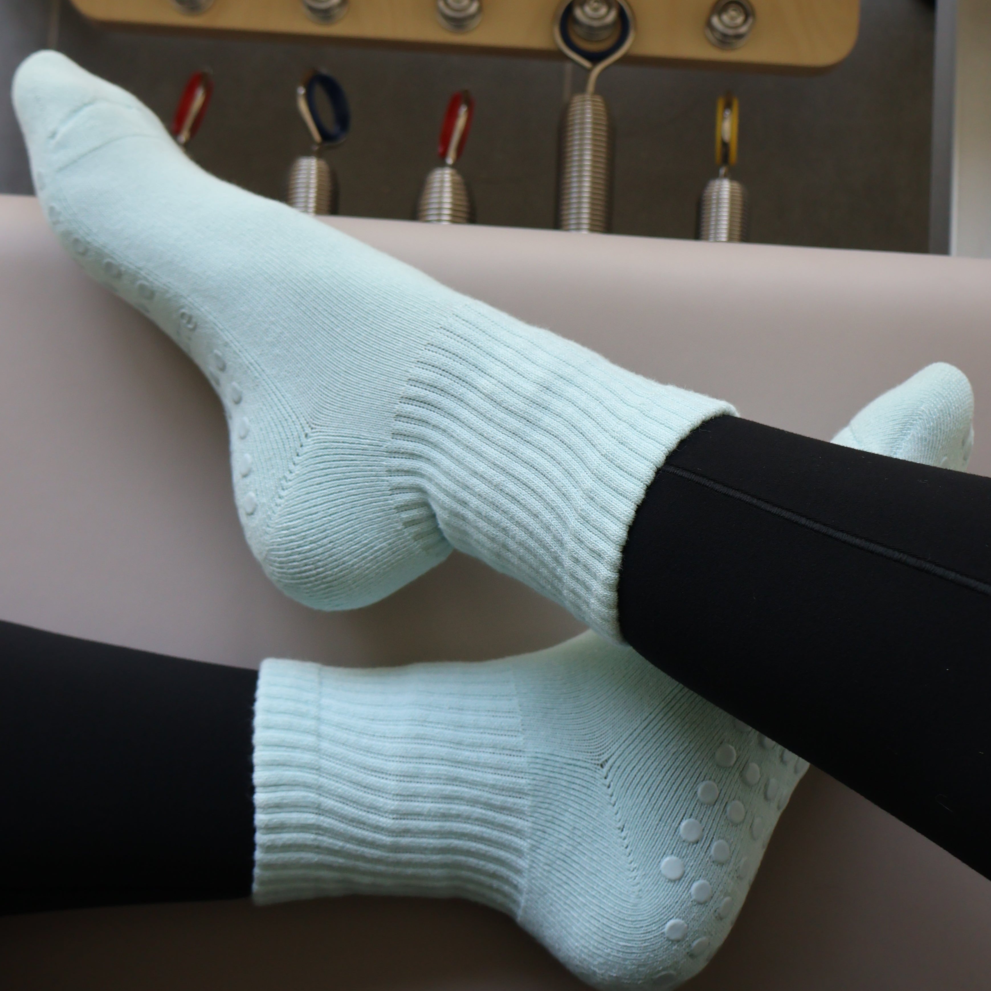 Pila Plain best Mint Grip Socks