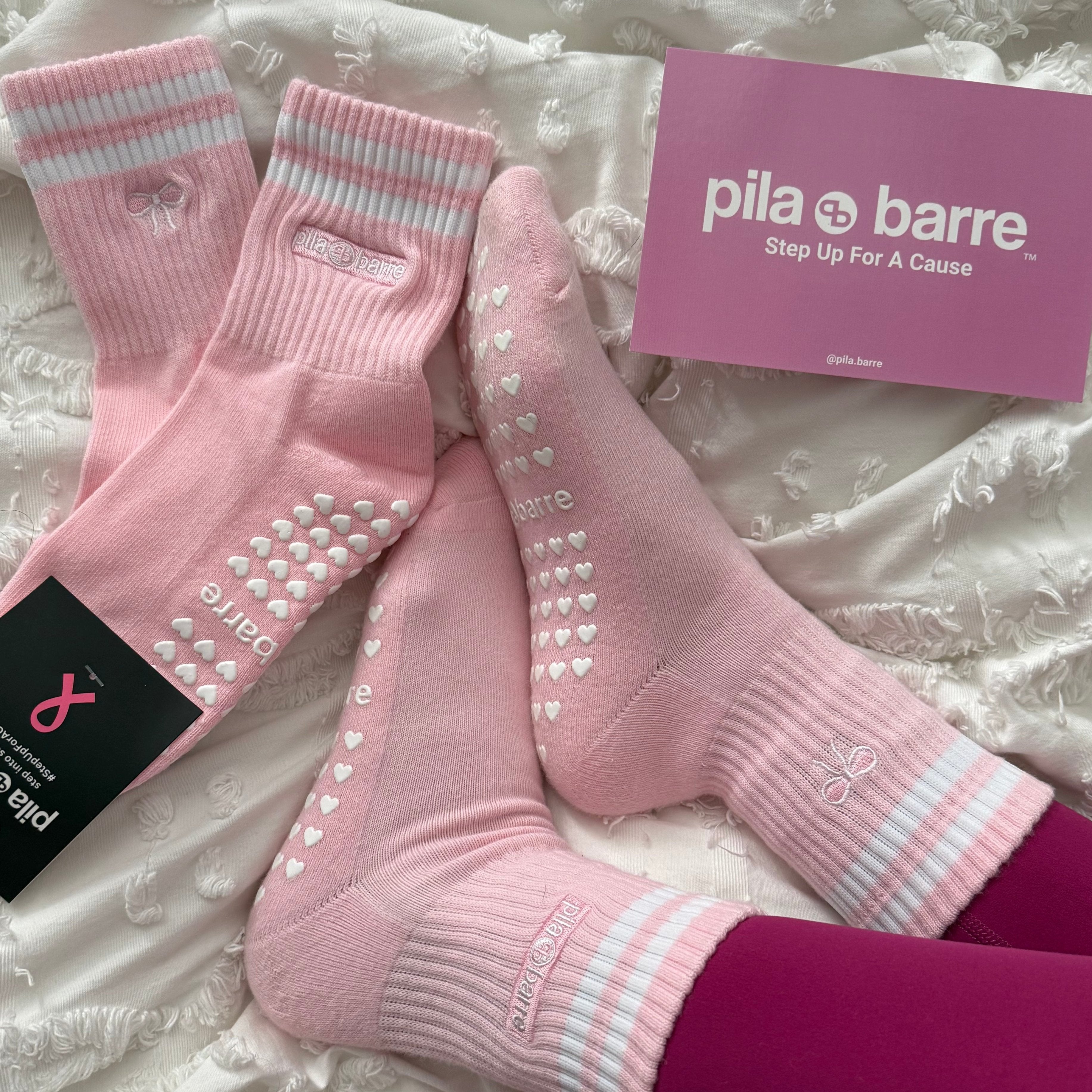 Pila Pink Sock