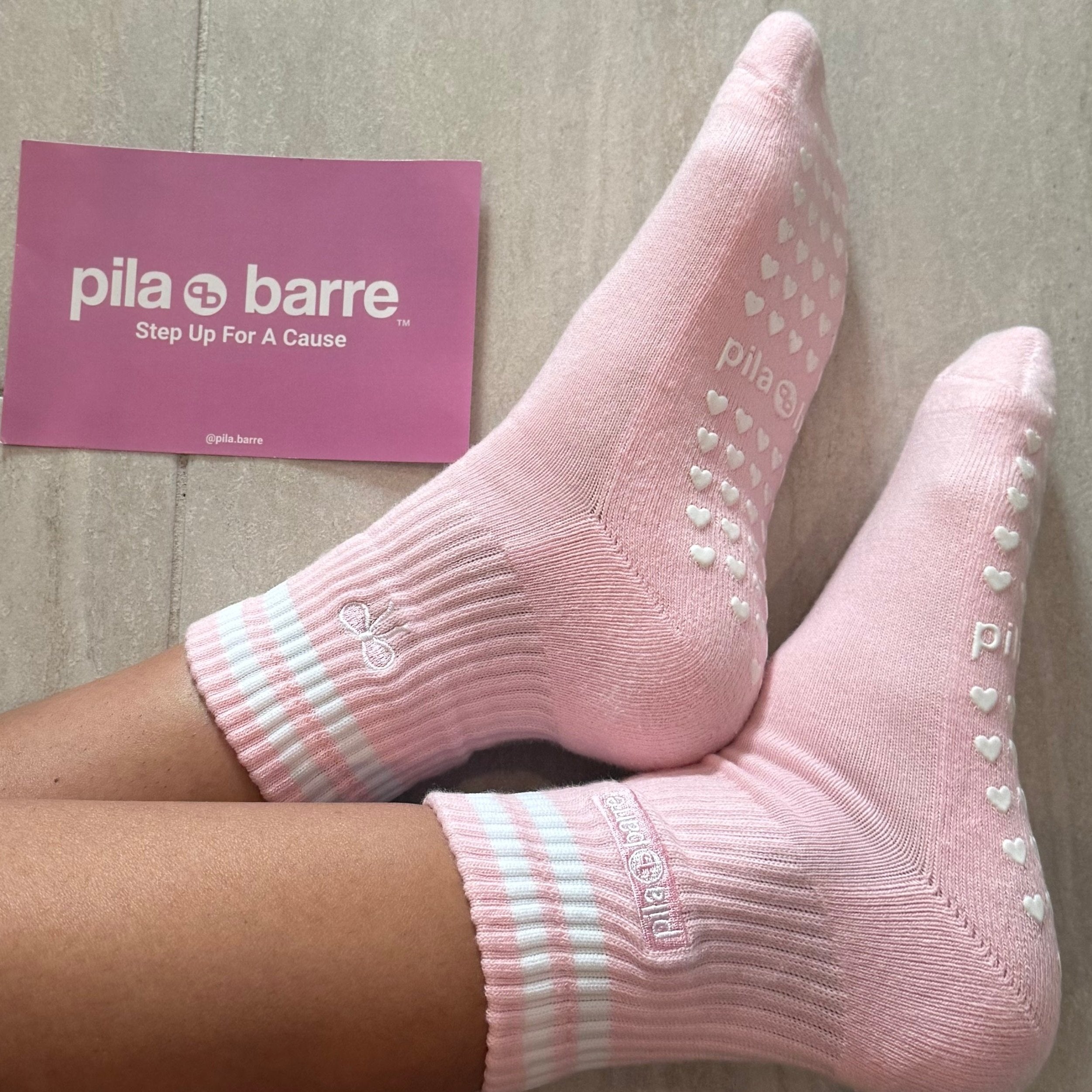 Pila Pink Sock