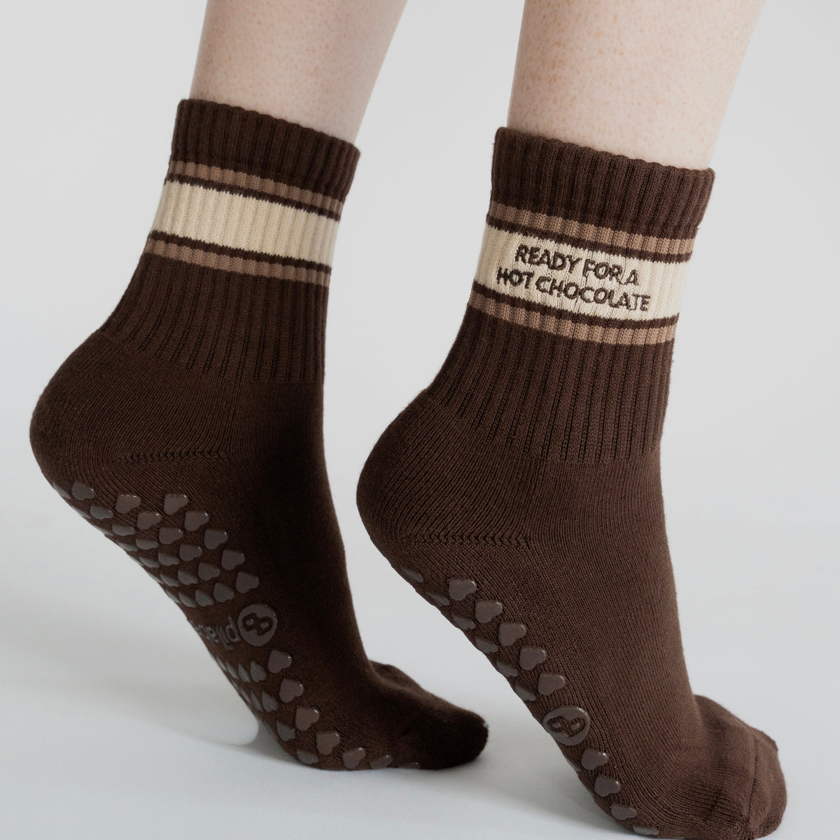 Ready For A Hot Chocolate Grip Socks
