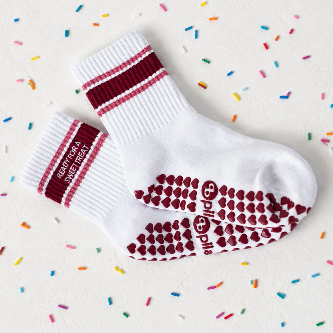 Ready For a Sweet Treat Grip Socks