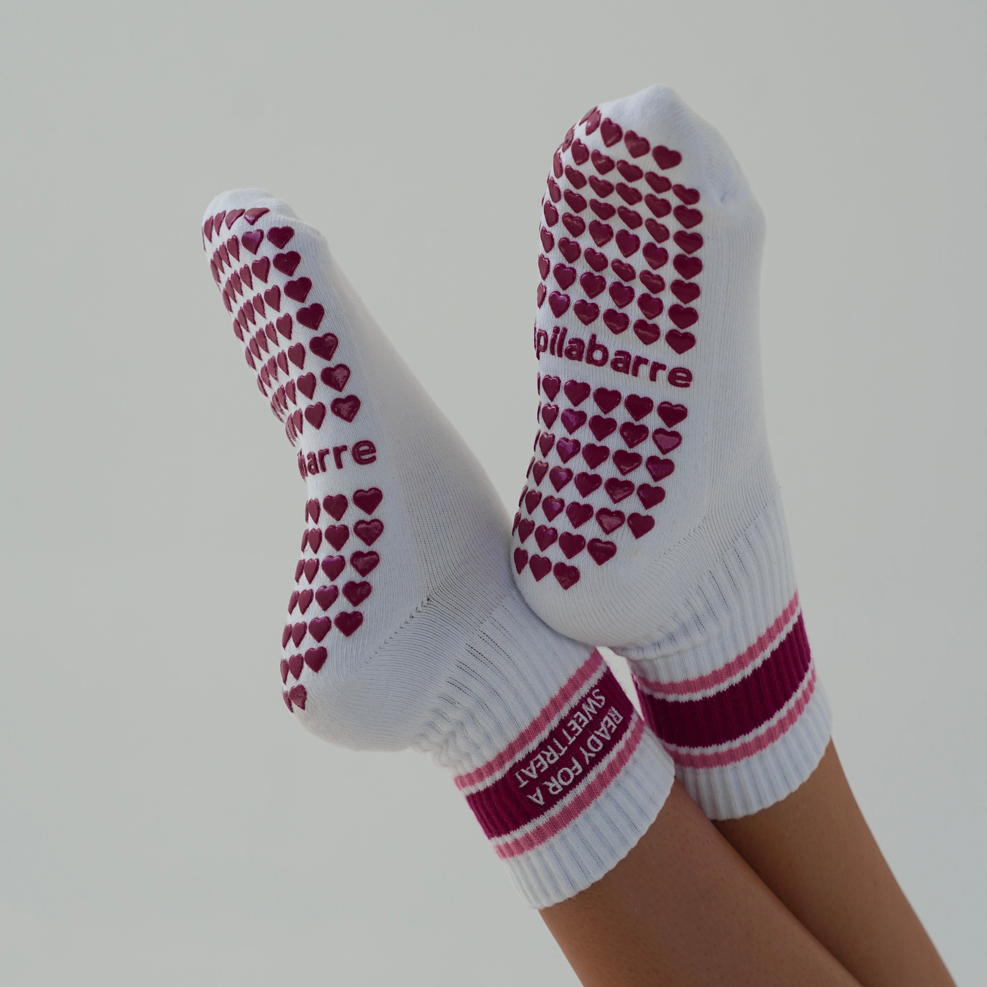 Ready For a Sweet Treat pilates Socks - cute pilates socks