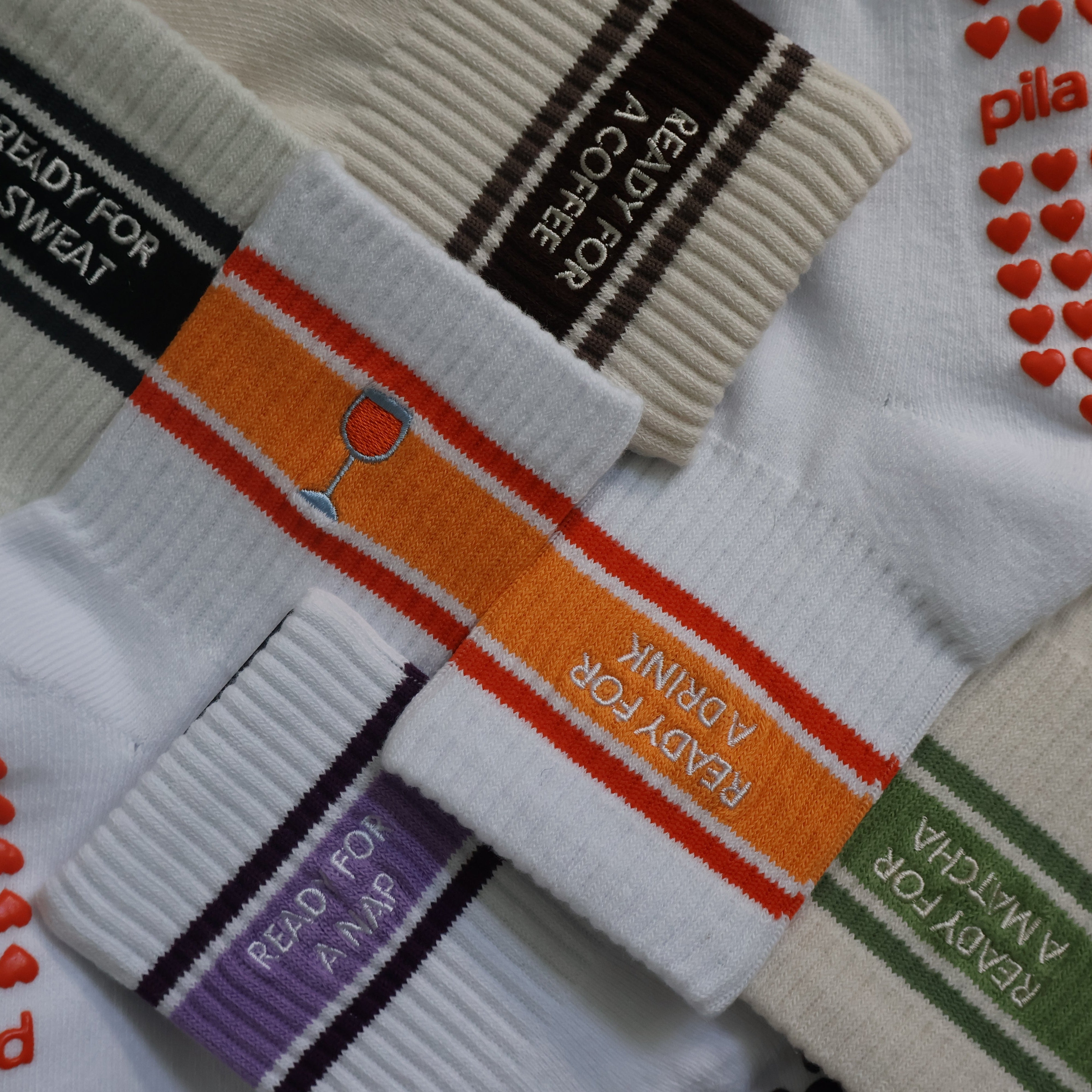 Ready for a... grip socks