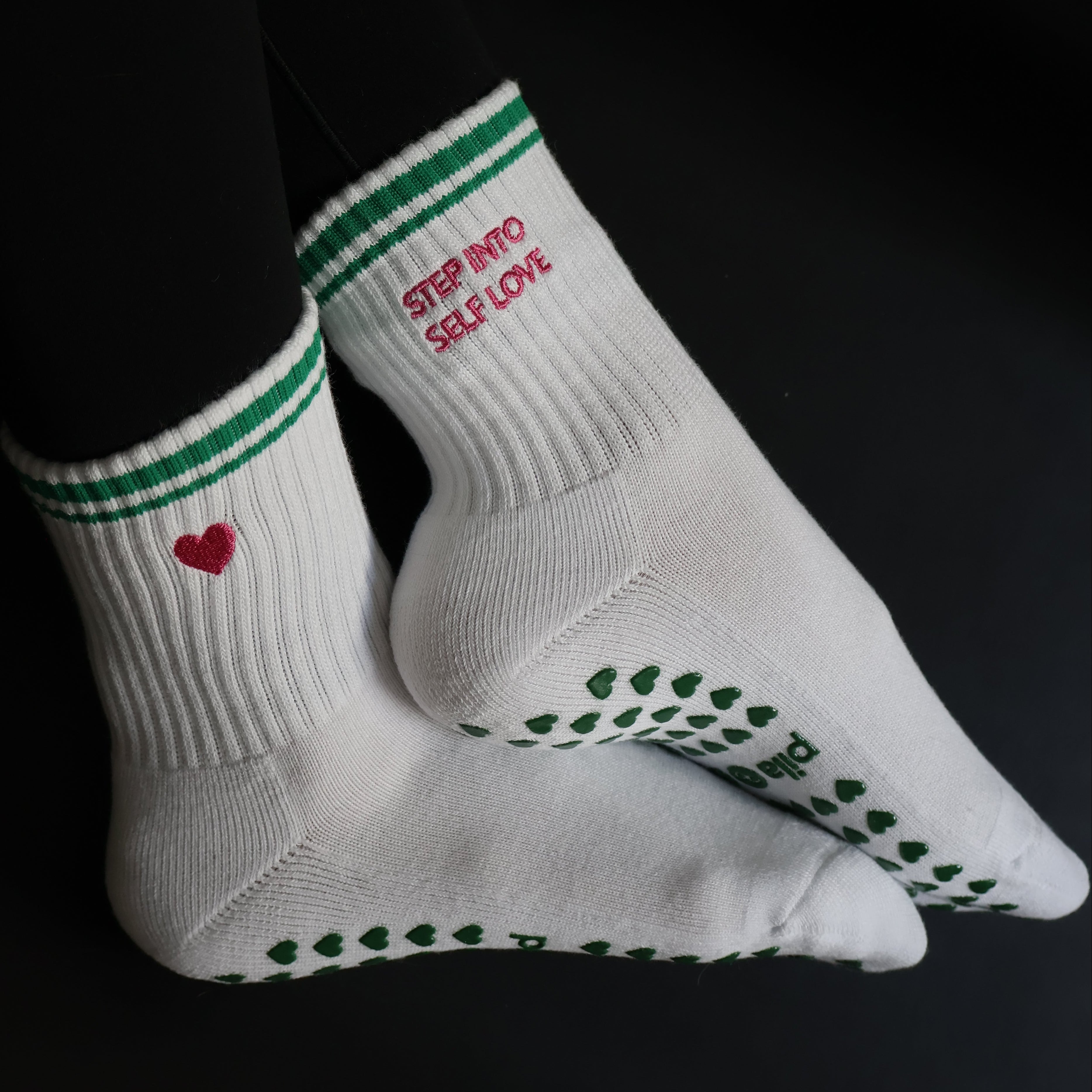 STEP INTO SELF LOVE GRIP SOCKS grip socks