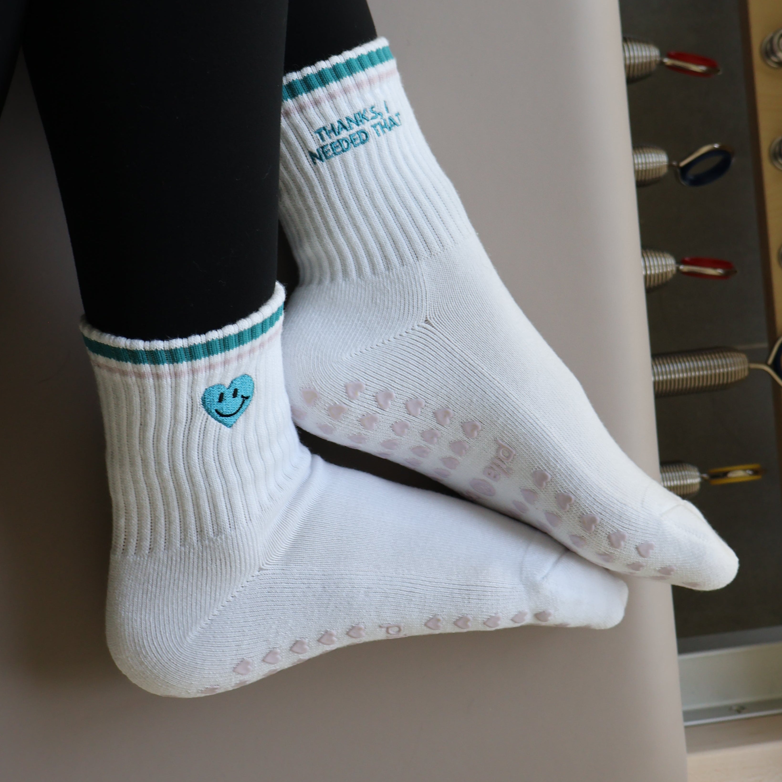 THANKS I NEEDED THAT BARRE SOCKS