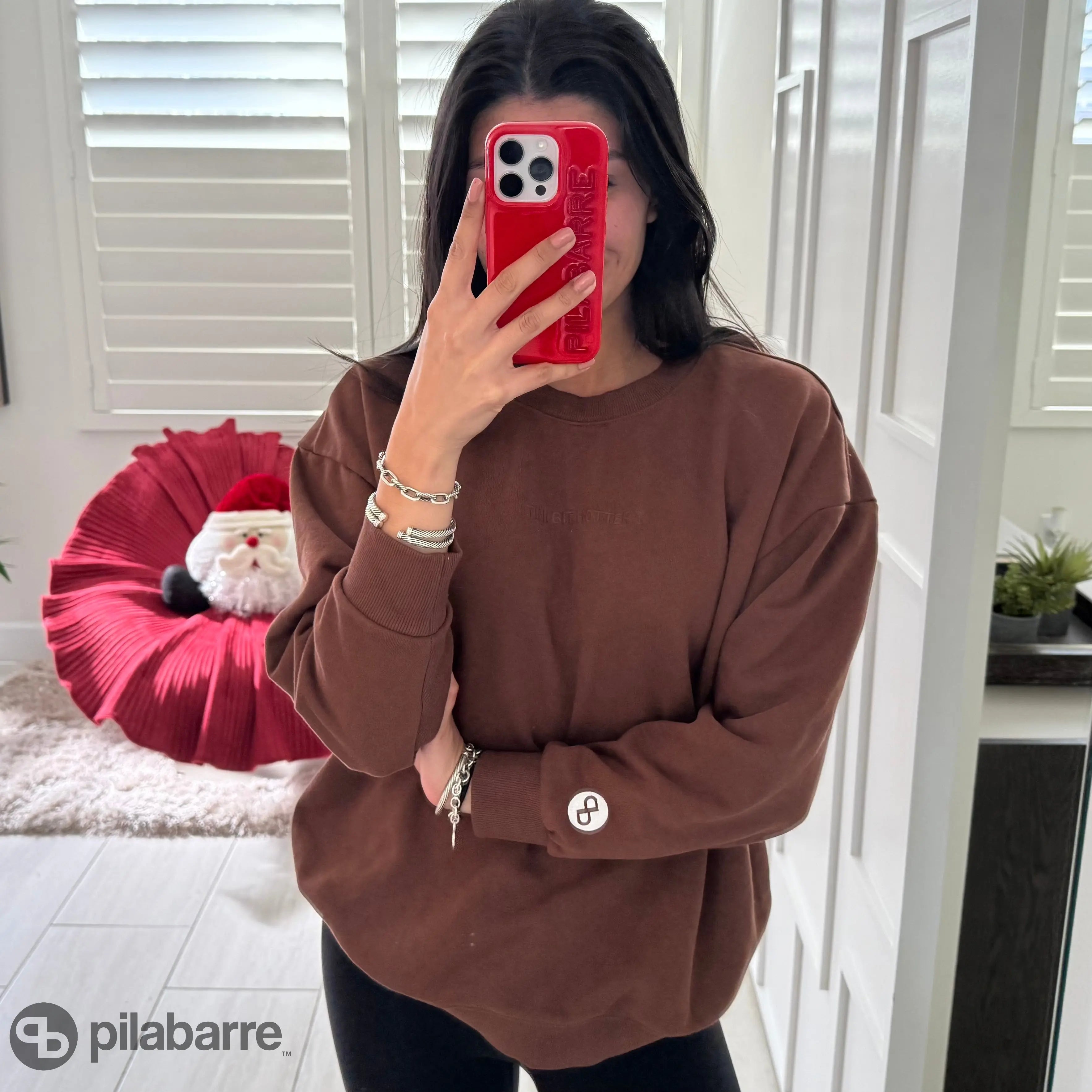 Tini Bit Hotter Crewneck crewneck Pila-Barre Pila-Barre 