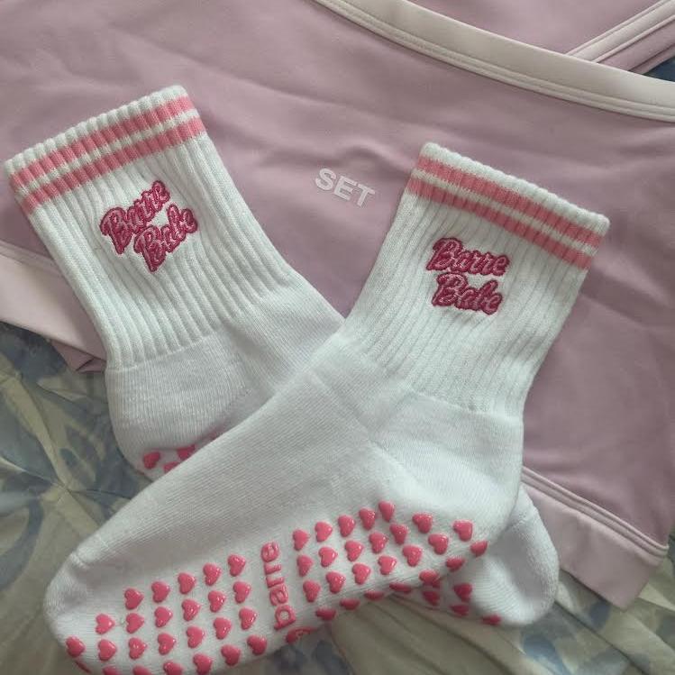 Barre Babe Grip Socks