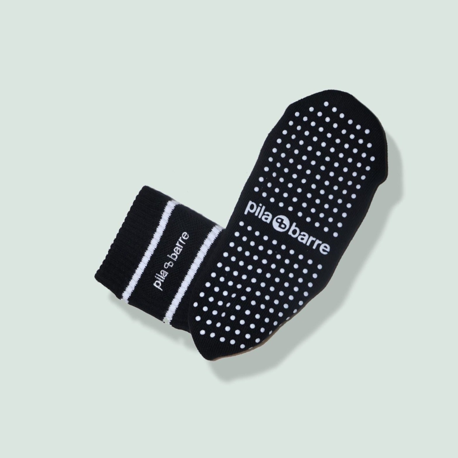 Essential Pila-Barre Grip Sock - Black