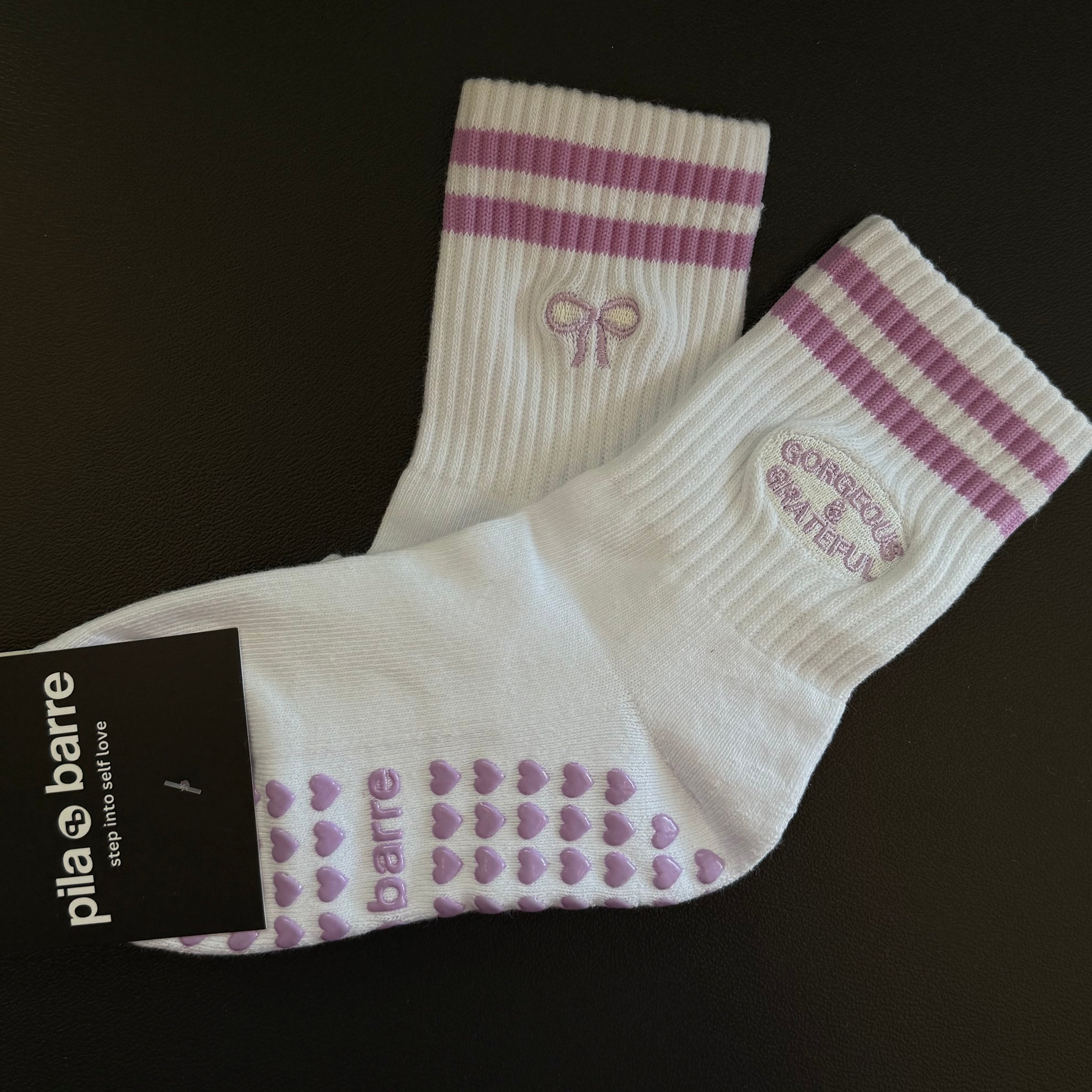 Gorgeous & Grateful Grip Sock