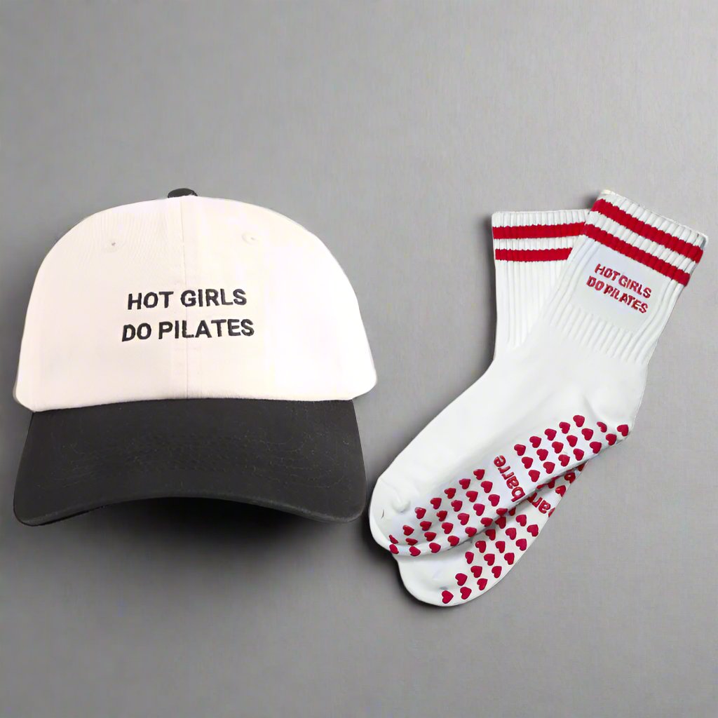 Hot Girls Do Pilates - Sock & Hat Bundle