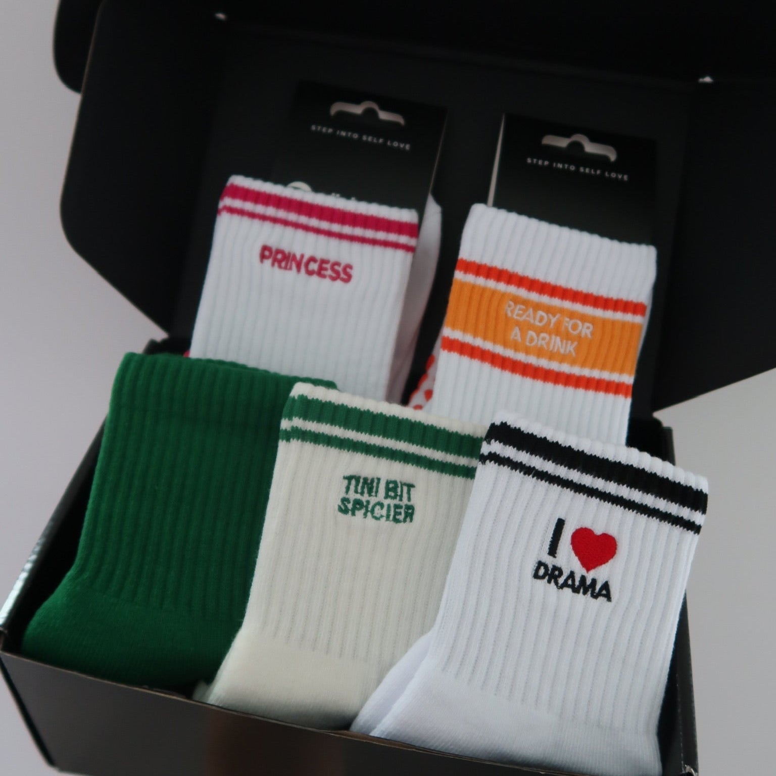 mystery pilates grip sock box yoga barre