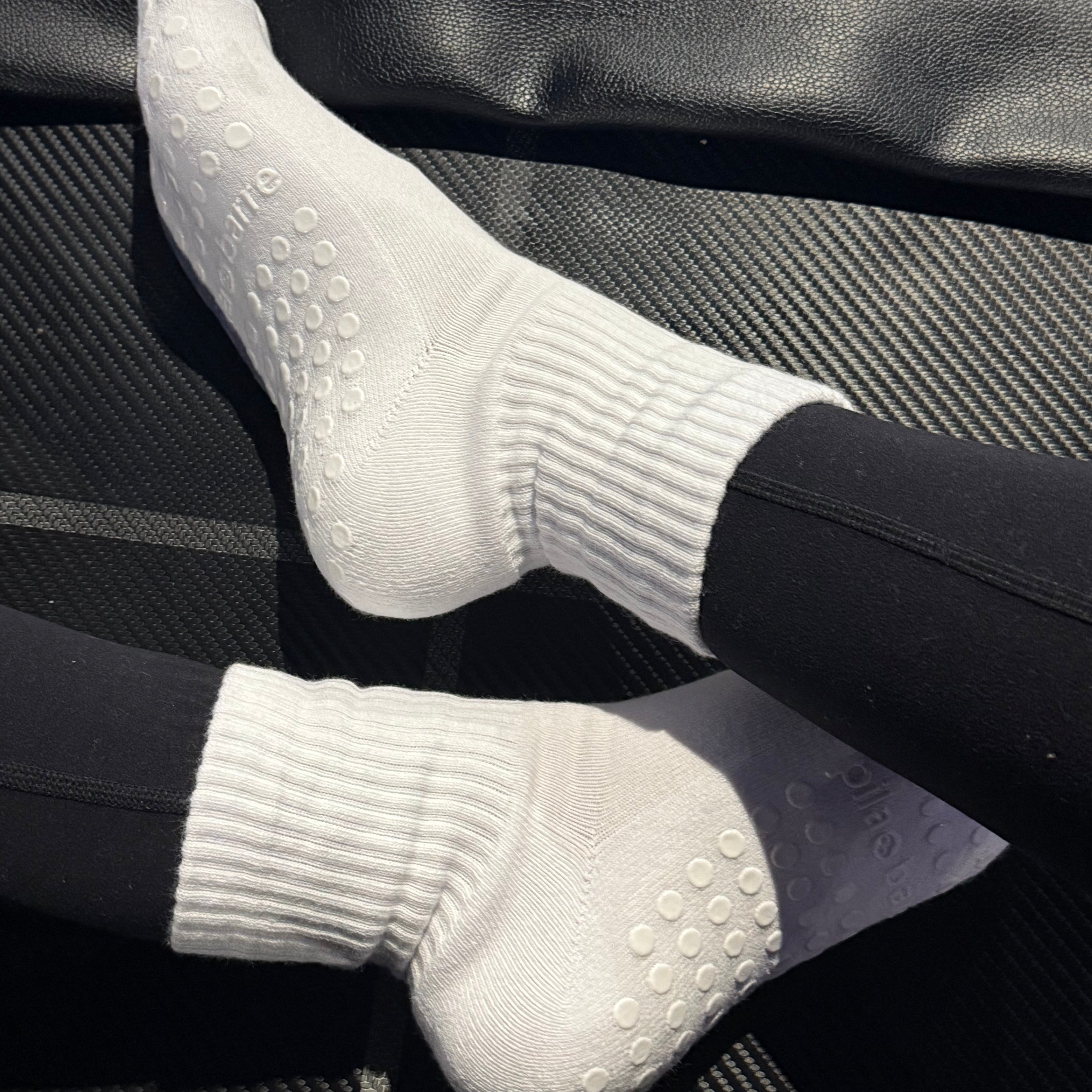 Pila Plain Best White Grip Sock