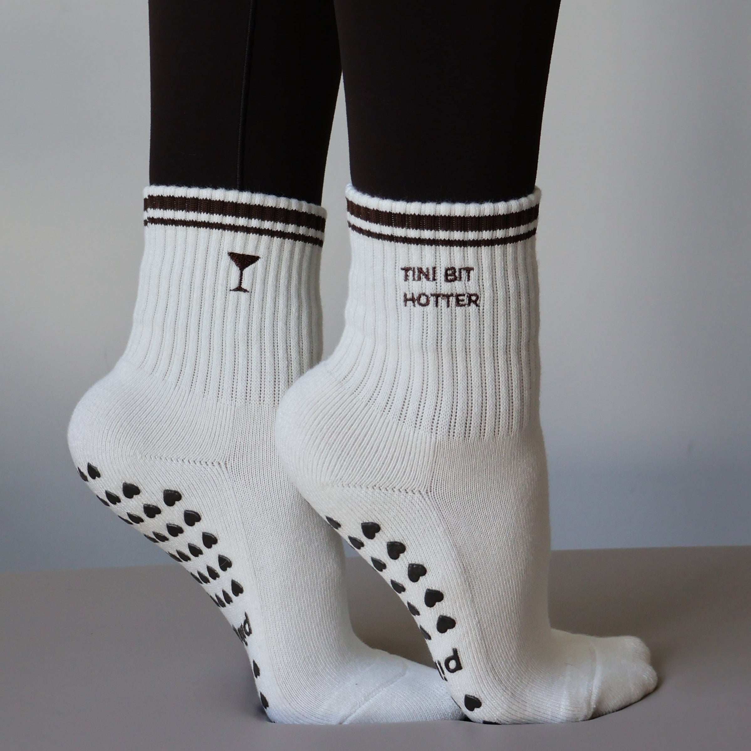 tini bit hotter pilates socks