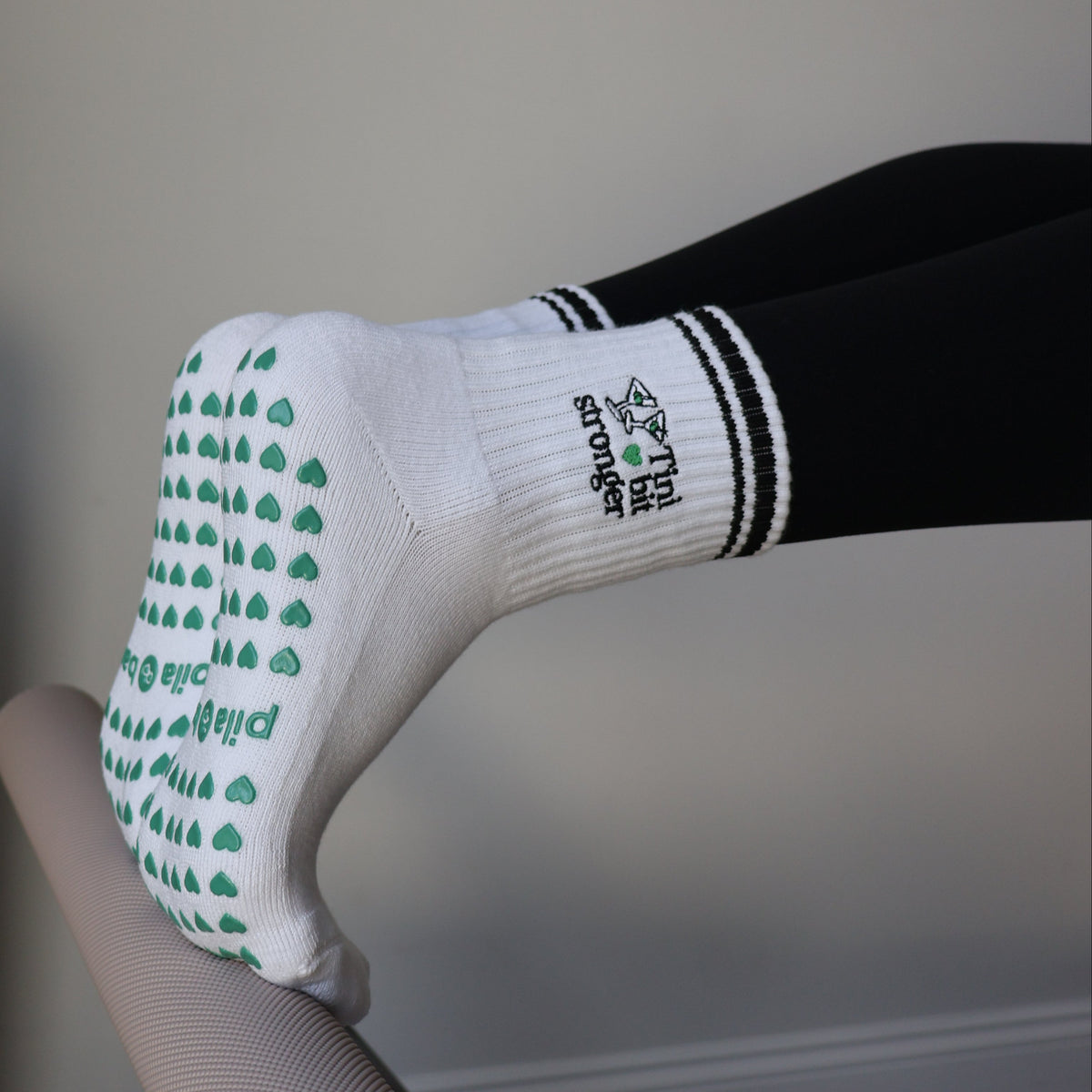 tini bit stronger grip socks for pilates - pilates socks for planks