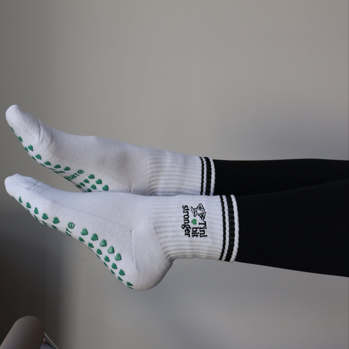 tini bit stronger grip socks for pilates