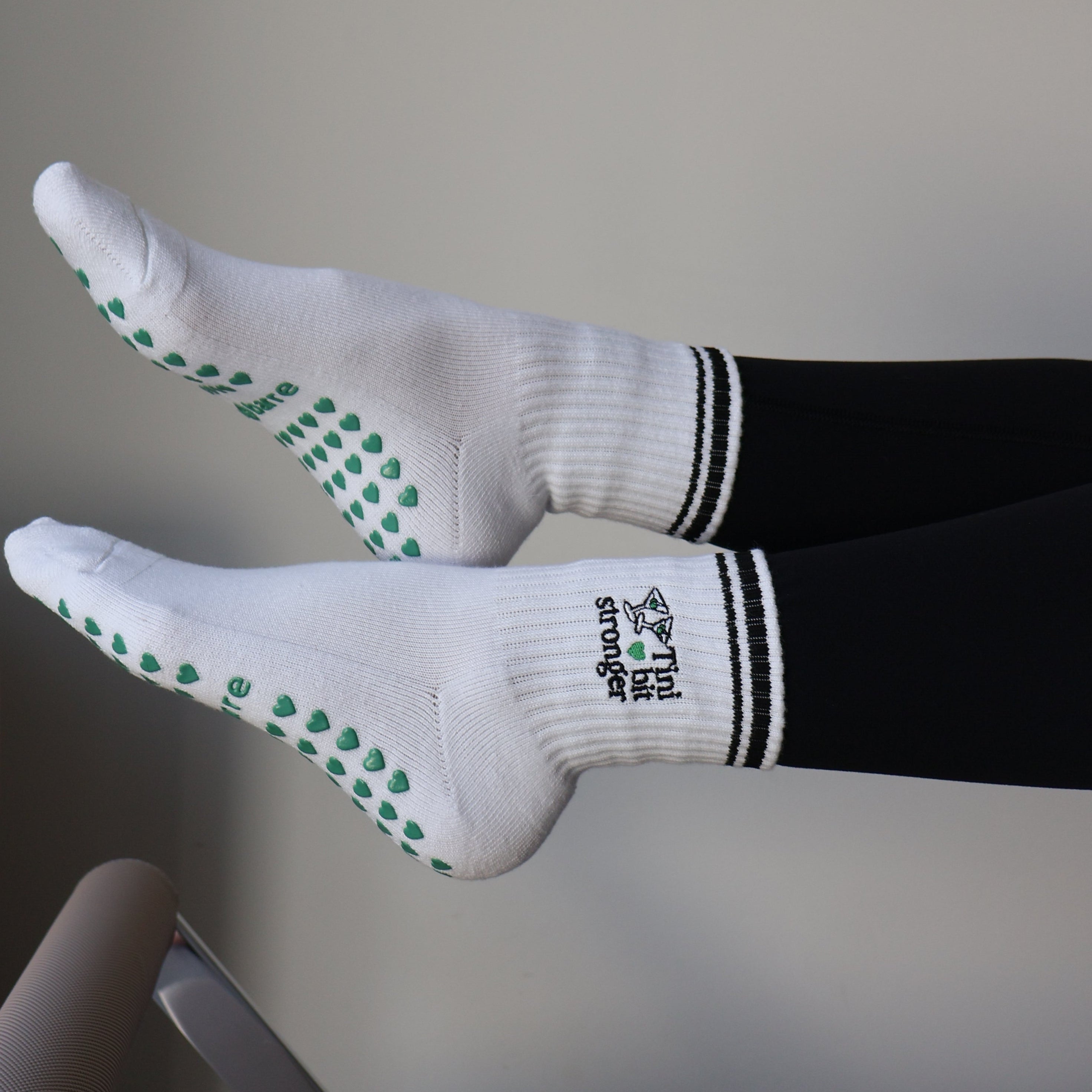 tini bit stronger pilates socks